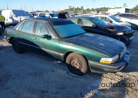 1993 Buick Lesabre Custom/90Th Anniversary из США, поврежденный, VIN 1G4HP53L3PH466174
